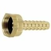 Greenline Brass Long Shank Female Garden Hose Insert Fitting