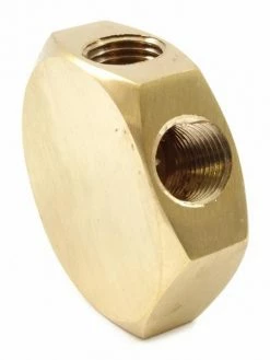 Forney 3-In-1 Brass Flat Air Hose Tripod Manifold - 1/4" NPT