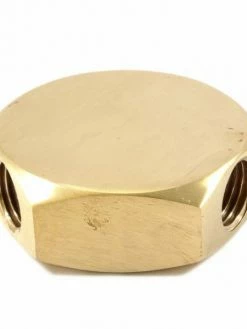 Forney 3-In-1 Brass Flat Air Hose Tripod Manifold - 1/4" NPT 7 Forney 3-In-1 Brass Flat Air Hose Tripod Manifold - 1/4