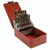 Forney 8-Percent Cobalt Drill Bit Set - 1/16" To 1/2" By 64ths - 29 Piece Power Tool Accessories 2 Forney 8-Percent Cobalt Drill Bit Set - 1/16" To 1/2" By 64ths - 29 Piece Power Tool Accessories
