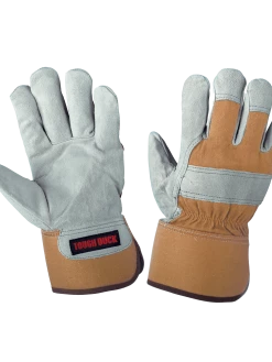 Tough Duck Premium Split Leather Work Gloves | M-2XL
