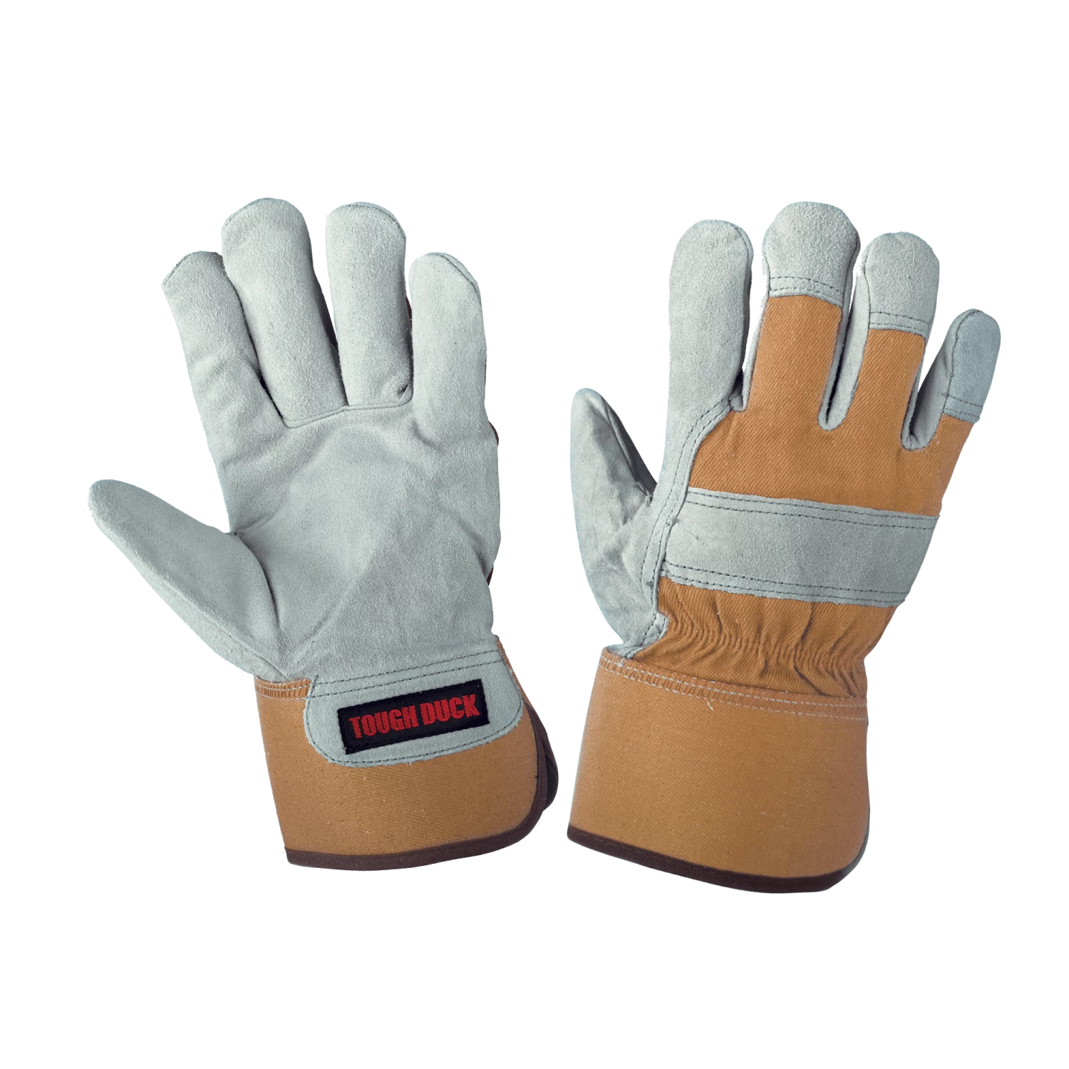 Tough Duck 100G Thinsulate Lined Split Leather Winter Work Gloves | M-2XL 3 Tough Duck 100G Thinsulate Lined Split Leather Winter Work Gloves | M-2XL