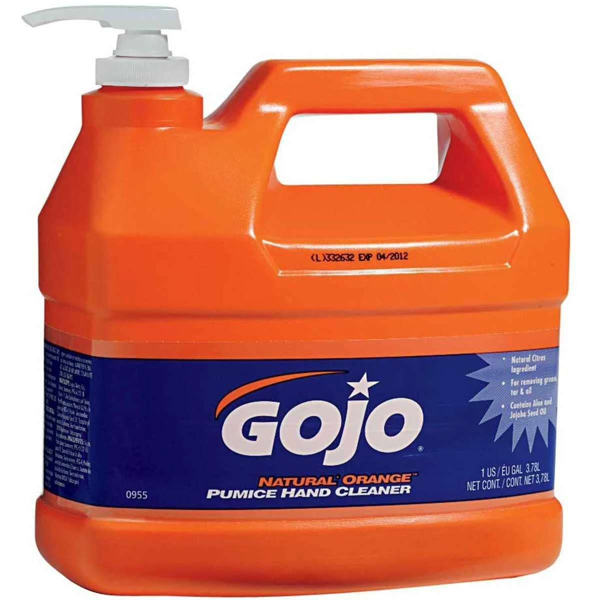Gojo Orange Pumice Hand Cleaner | 1 Gallon Cleaning Supplies 3 Gojo Orange Pumice Hand Cleaner | 1 Gallon Cleaning Supplies