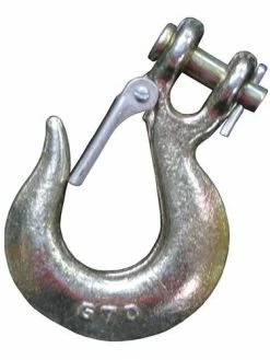 Cleanflow Clevis Slip Hooks With Latch - Grade 70 Rigging Tools