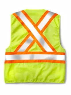 Rasco Hi-Viz Zip Front Safety Vest | S-4XL