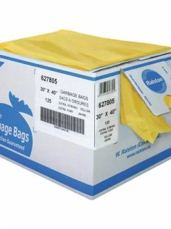 Cleanflow Hazardous Waste Disposal Bags - 30" X 40" - Case Of 125 Maintenance Supplies