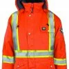 Helly Hansen Workwear Hi-Vis Work Wear Helly Hansen Brandon Hi-Vis Winter Parka