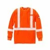 Rasco Hi Vis Long Sleeve Shirt | Orange | S - 4XL Flame Resistant Work Wear