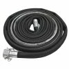 Greenline Black Rubber High Pressure Discharge Hose Assemblies (w/ Male X Female Camlocks) Hose And Fittings