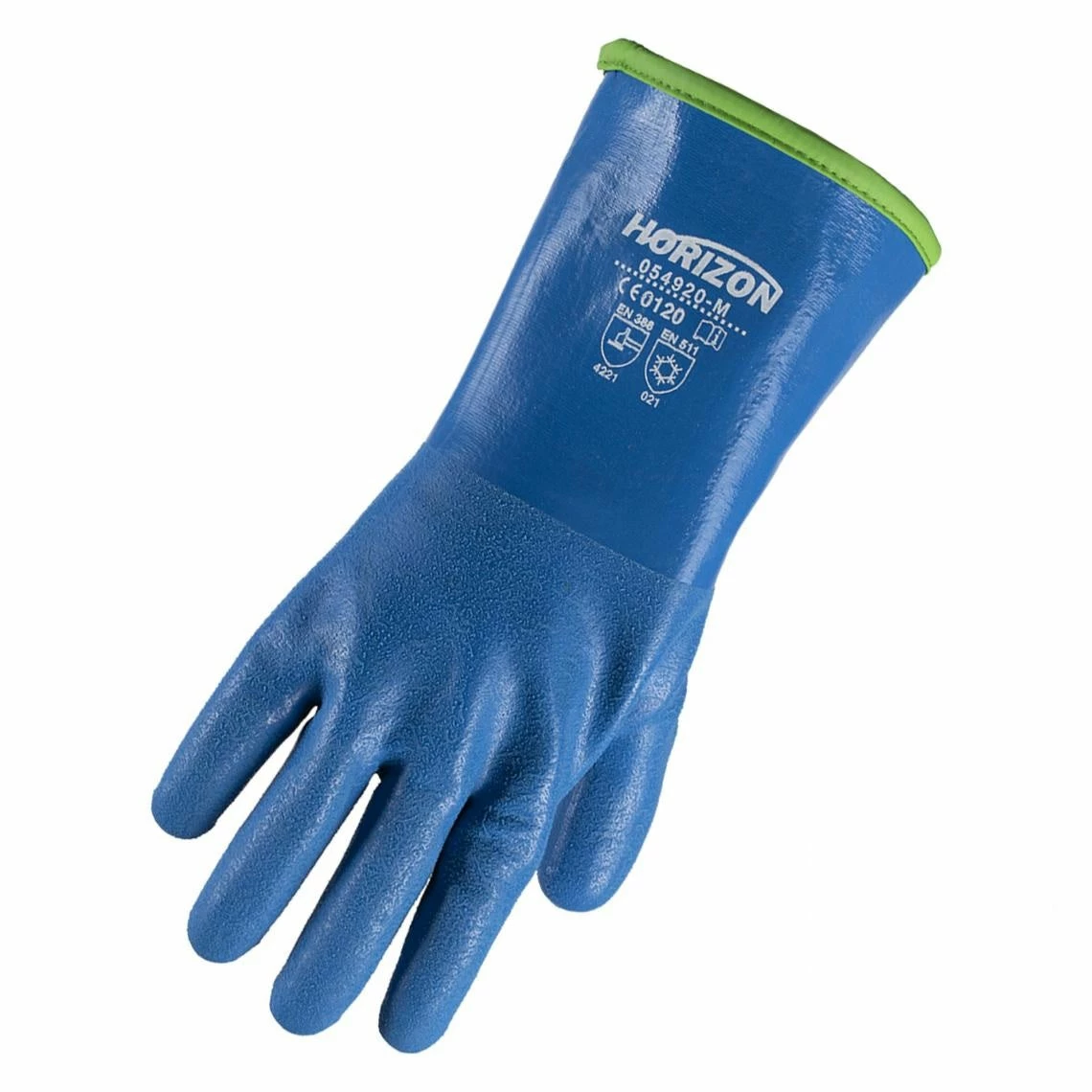 Horizon Double Dipped Blue Nitrile Acrylic Lined Winter Gloves - Pack Of 6 Pairs 3 Horizon Double Dipped Blue Nitrile Acrylic Lined Winter Gloves - Pack Of 6 Pairs