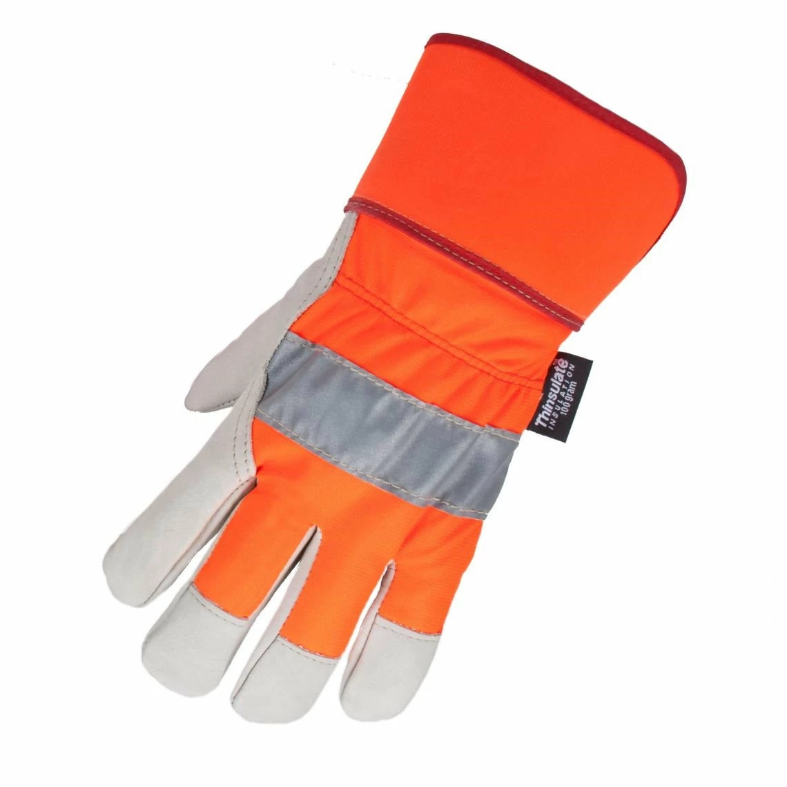 Work Gloves Horizon Hi-Vis Cowhide Thinsulate Lined Winter Gloves | Orange | Pack Of 6 Pairs 3 Work Gloves Horizon Hi-Vis Cowhide Thinsulate Lined Winter Gloves | Orange | Pack Of 6 Pairs