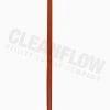 WD Industrial Hydrant Marker Pole - Orange HDPE