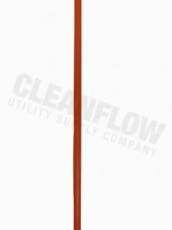 WD Industrial Hydrant Marker Pole - Orange HDPE
