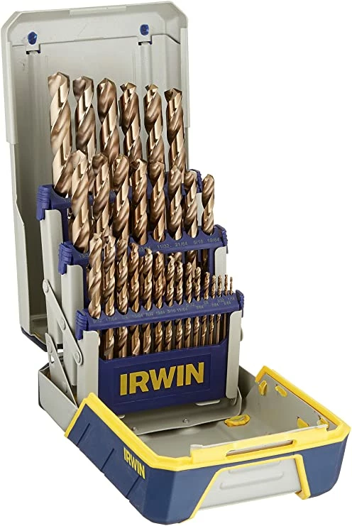 Irwin Cobalt M-35 Metal Index Drill Bit Set - 29 Piece 3 Irwin Cobalt M-35 Metal Index Drill Bit Set - 29 Piece