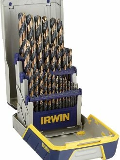 Irwin Black & Gold Metal Index Drill Bit Set - 29 Piece