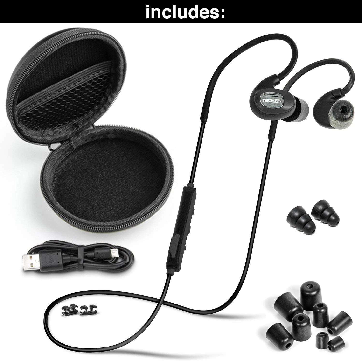 ISOtunes PRO Bluetooth Industrial Hearing Protection Headphones - NRR 27 DB Personal Protective Equipment 7 ISOtunes PRO Bluetooth Industrial Hearing Protection Headphones - NRR 27 DB Personal Protective Equipment