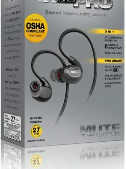 ISOtunes PRO Bluetooth Industrial Hearing Protection Headphones - NRR 27 DB Personal Protective Equipment 13 ISOtunes PRO Bluetooth Industrial Hearing Protection Headphones - NRR 27 DB Personal Protective Equipment