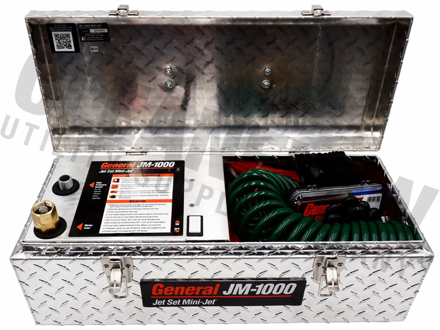 General Pipe Cleaners JM-1000-B Mini Jet Drain Cleaning Machine 4 General Pipe Cleaners JM-1000-B Mini Jet Drain Cleaning Machine