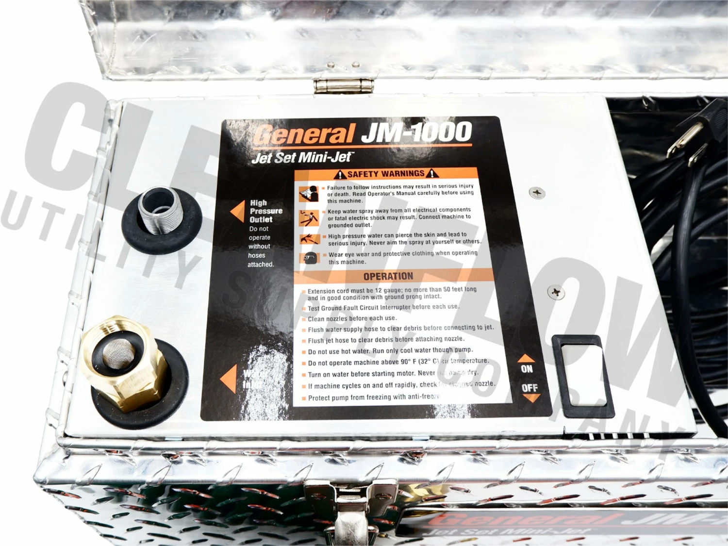 General Pipe Cleaners JM-1000-B Mini Jet Drain Cleaning Machine 5 General Pipe Cleaners JM-1000-B Mini Jet Drain Cleaning Machine