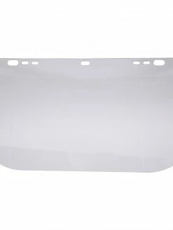 Jackson Safety Personal Protective Equipment Jackson F10 Series PETG Clear Anti-Fog Face Shield - 8" X 15.5" (For C10 Bump Cap)