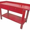 Jet Heavy Duty Metal Workbench - 2 Drawers - 2 Shelves - 59" Length 2 Jet Heavy Duty Metal Workbench - 2 Drawers - 2 Shelves - 59" Length