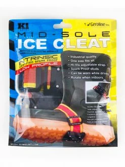K1 Series Mid-Sole Intrinsically Safe Low Profile Ice Cleats (For Work Boots & Safety Shoes)