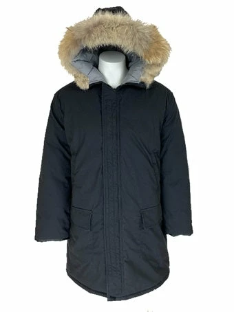 Work Wear Kelsey Trail Men's 40" Length DAC 2 Poly/Cotton Parka With Wolf Fur Trim Hood | S-3XL 3 Work Wear Kelsey Trail Men's 40" Length DAC 2 Poly/Cotton Parka With Wolf Fur Trim Hood | S-3XL