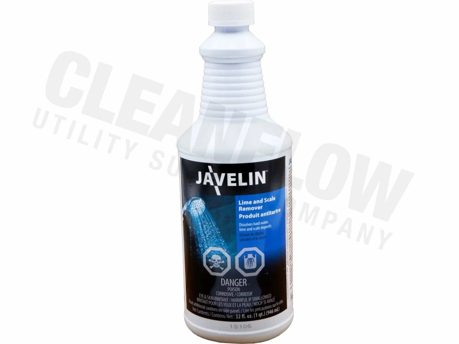 Javelin Lime And Scale Remover - 1 Quart Size Cleaning Supplies 3 Javelin Lime And Scale Remover - 1 Quart Size Cleaning Supplies