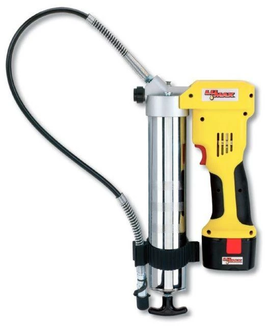 Lube And Fuel Tools Lu-Max HandyLuber Dual Battery 12-Volt Ni-Cad Grease Gun Kit 3 Lube And Fuel Tools Lu-Max HandyLuber Dual Battery 12-Volt Ni-Cad Grease Gun Kit