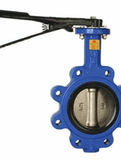 New-Line Standard Lug Style Butterfly Valve - EPDM Seal - Lever Handle Fittings And Valves