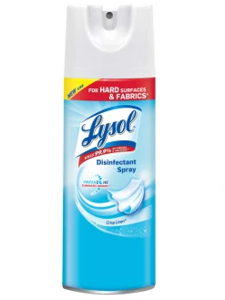Lysol Disinfectant Spray - Crisp Linen Scent - 539G Can - Case Of 12