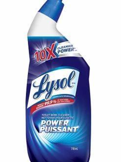 Cleaning Supplies Lysol Power Disinfectant Toilet Bowl Cleaners | 946 Ml | Case Of 12
