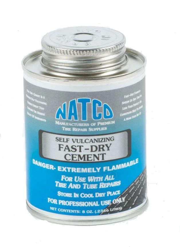 Natco Fast Dry Self Vulcanizing Tire Cement | 8 Oz Automotive Supplies 3 Natco Fast Dry Self Vulcanizing Tire Cement | 8 Oz Automotive Supplies