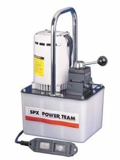 SPX Power Team Single & Double Acting Electric Pump, Portable