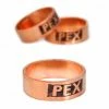CB Supplies Tubing And Fittings PEX Copper Crimp Rings - Bag Of 100 1 CB Supplies Tubing And Fittings PEX Copper Crimp Rings - Bag Of 100