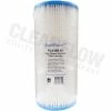 Excelpure 4.5" OD Big Blue Pleated Polyester Water Filters - Various Lengths And Micron Ratings