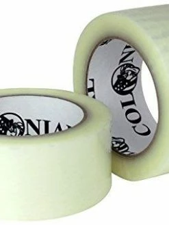 Cleanflow Heavy Duty Packing Tape | 2" X 330' | Pack Of 6 Maintenance Supplies