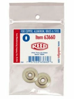 Reed 2 Pack Cutter Wheels For Metal Pipe Pipe Tools 6 Reed 2 Pack Cutter Wheels For Metal Pipe Pipe Tools