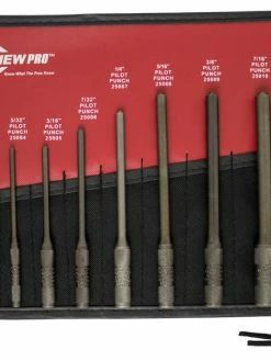 Cleanflow Hand Tools Pilot Punch Set - 12 Piece