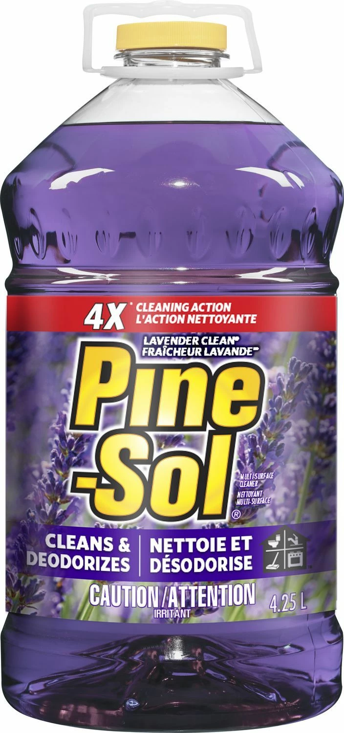Pine-Sol Lavender All-Purpose Cleaner | 4.25L - Case Of 3 3 Pine-Sol Lavender All-Purpose Cleaner | 4.25L - Case Of 3