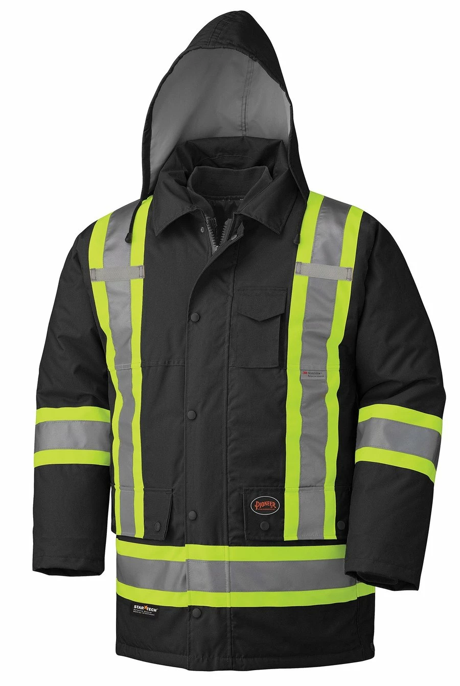 Pioneer Hi-Vis 6-In-1 Winter Work Parka | XS-5XL Hi-Vis Work Wear 22 Pioneer Hi-Vis 6-In-1 Winter Work Parka | XS-5XL Hi-Vis Work Wear