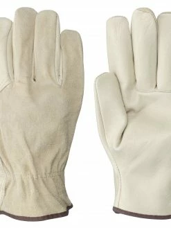 Pioneer 535 Driver's Cowgrain Gloves | S-XL | Pack Of 12 Pairs Work Gloves