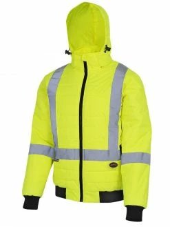 Pioneer Hi-Vis Ripstop Puffy Jacket | Yellow | S - 4XL