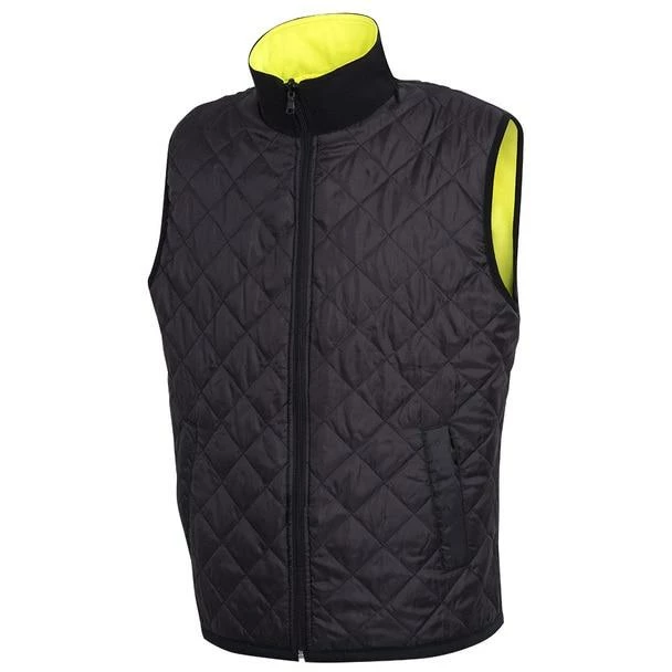 Pioneer Poly/Cotton Insulated Reversible Safety Vest | Yellow | S-5XL 5 Pioneer Poly/Cotton Insulated Reversible Safety Vest | Yellow | S-5XL