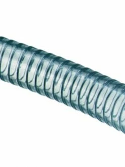 Greenline Hose And Fittings Poly-Spring Flexible Clear PVC Food Grade Hose (Hose Only - No Ends)