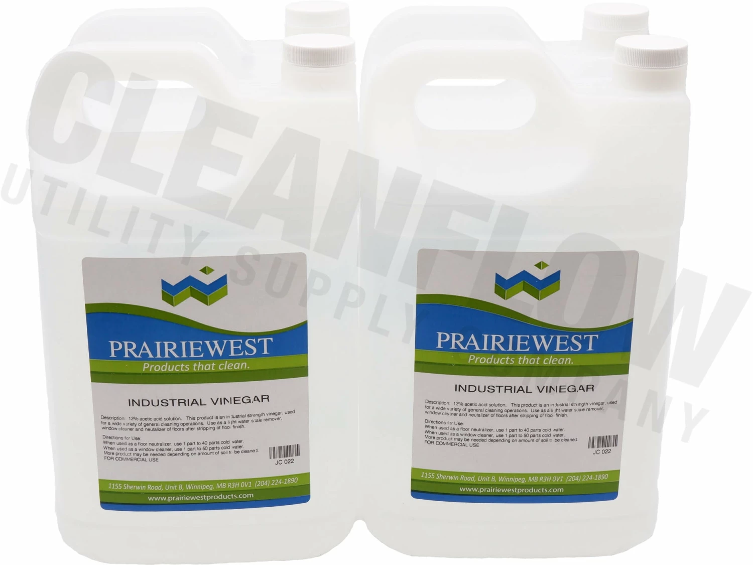 Prairie West Cleaning Supplies Industrial Vinegar - 4L Jug - Case Of 4 Jugs 3 Prairie West Cleaning Supplies Industrial Vinegar - 4L Jug - Case Of 4 Jugs