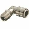 Greenline Nickel Plated Brass Push-To-Connect 90° Male Connector Tubing And Fittings