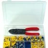 Automotive Supplies Quick Cable PVC Solderless Terminal Kit W/ Crimper - 295 Piece 2 Automotive Supplies Quick Cable PVC Solderless Terminal Kit W/ Crimper - 295 Piece