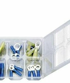 Automotive Supplies Quick Cable Solderless Heat Shrink Terminal Kit - 33 Piece