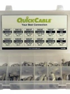 Automotive Supplies Quick Cable MAX Tin-Plated Copper Lug Kit